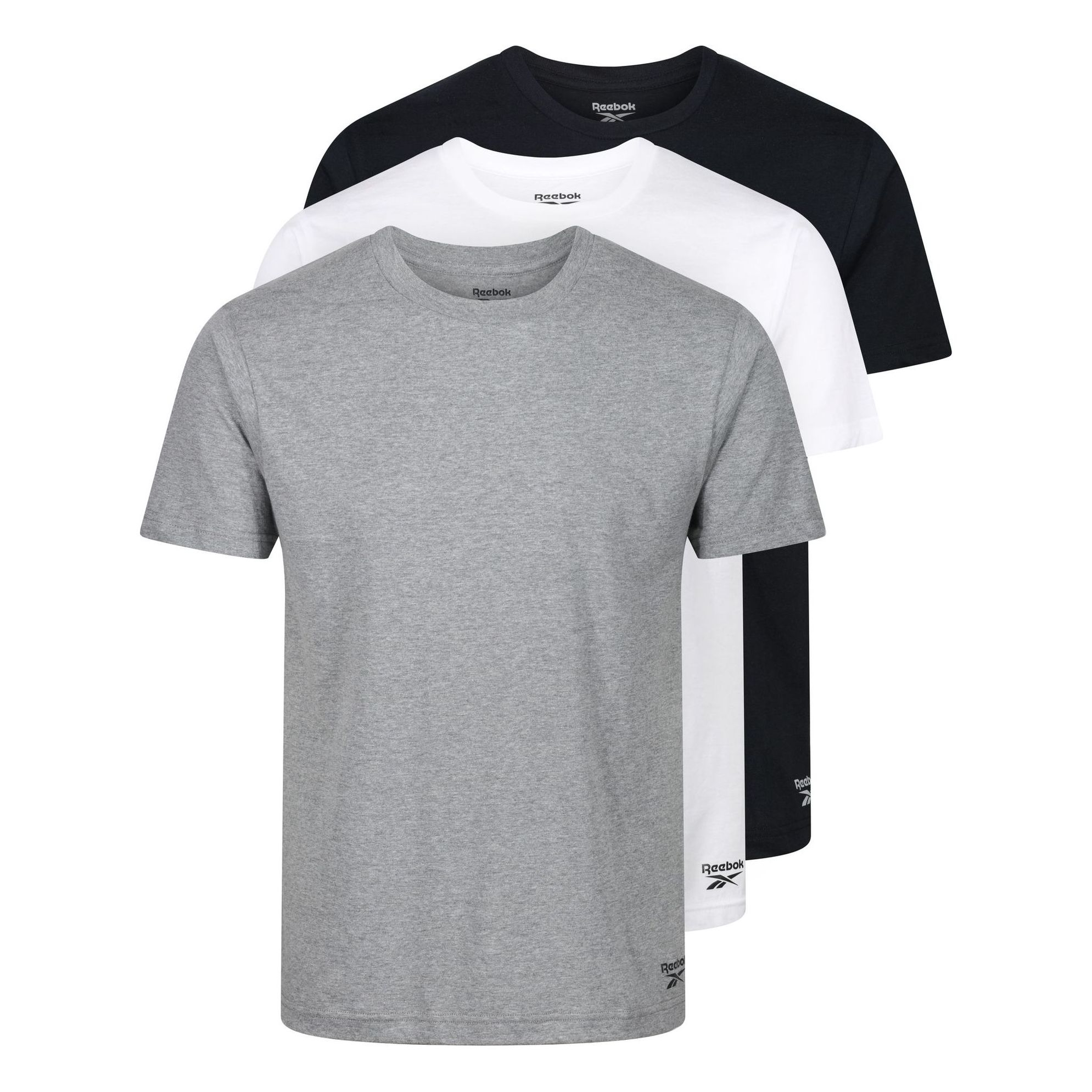 Lot de 3 T-Shirts Reebok - Tailles S, M, L ou XL