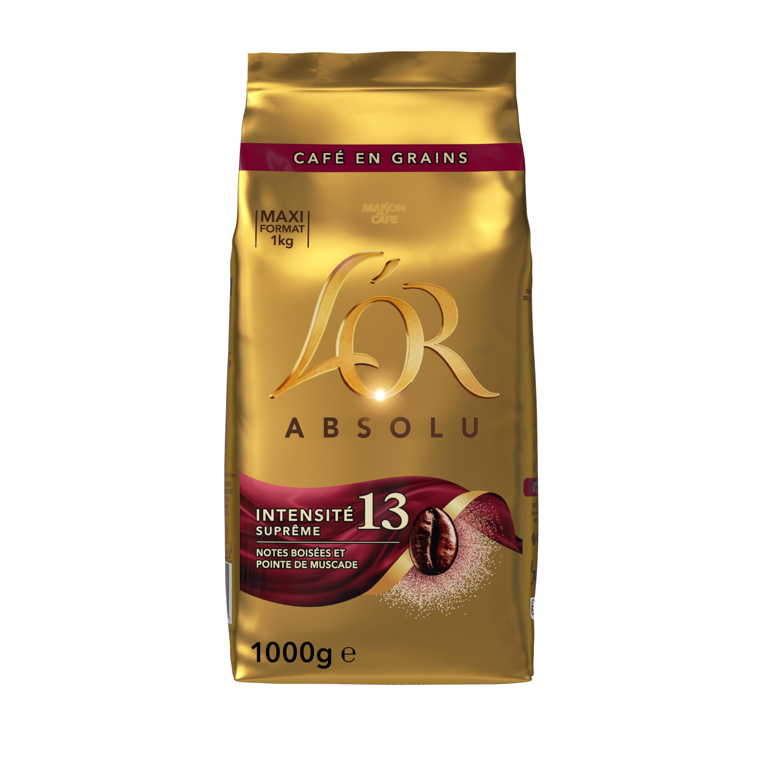 Grains de café L’Or Absolu - 1 Kg