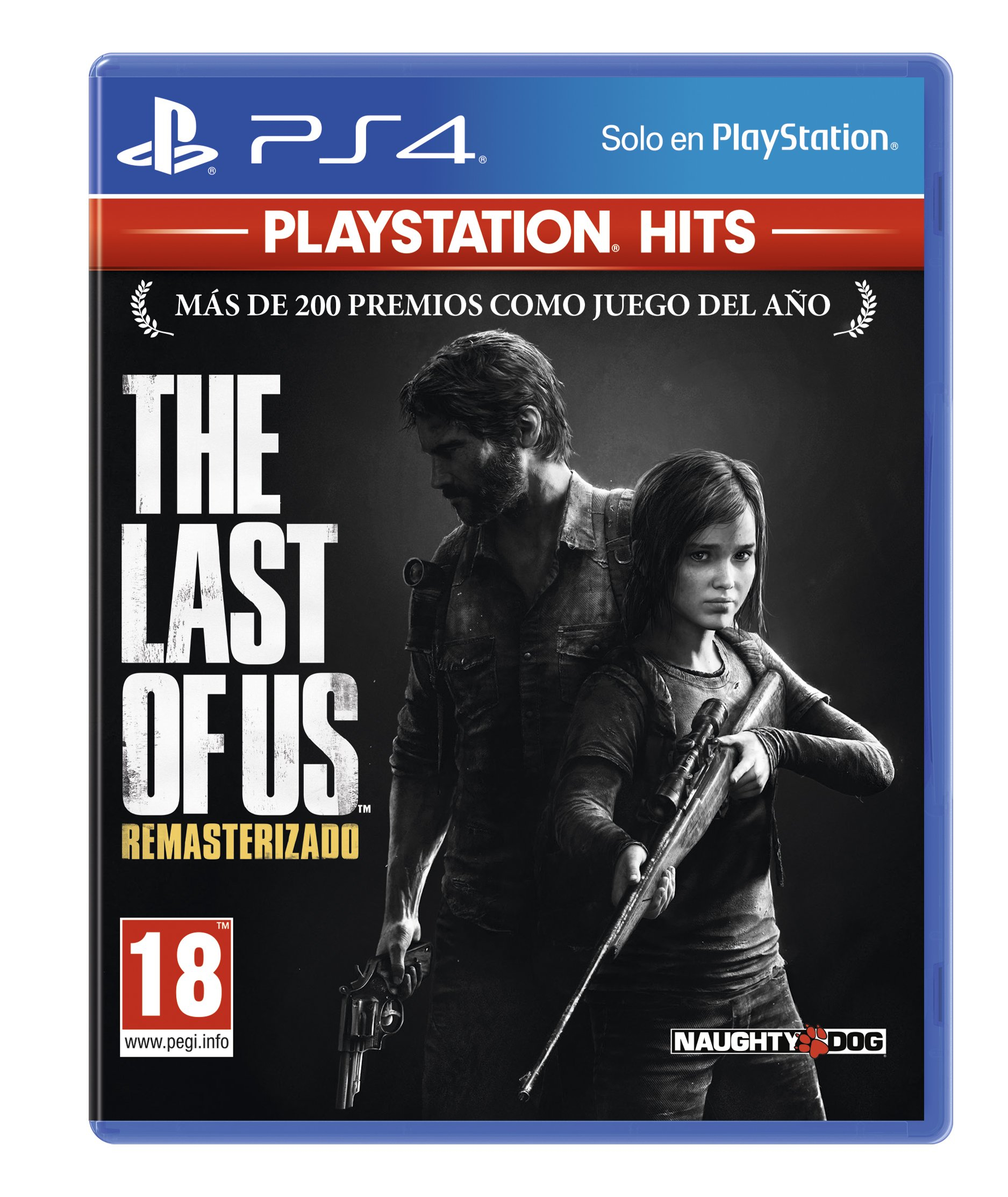 The Last of Us Remastered sur PS4 - Boitier en Espagnol