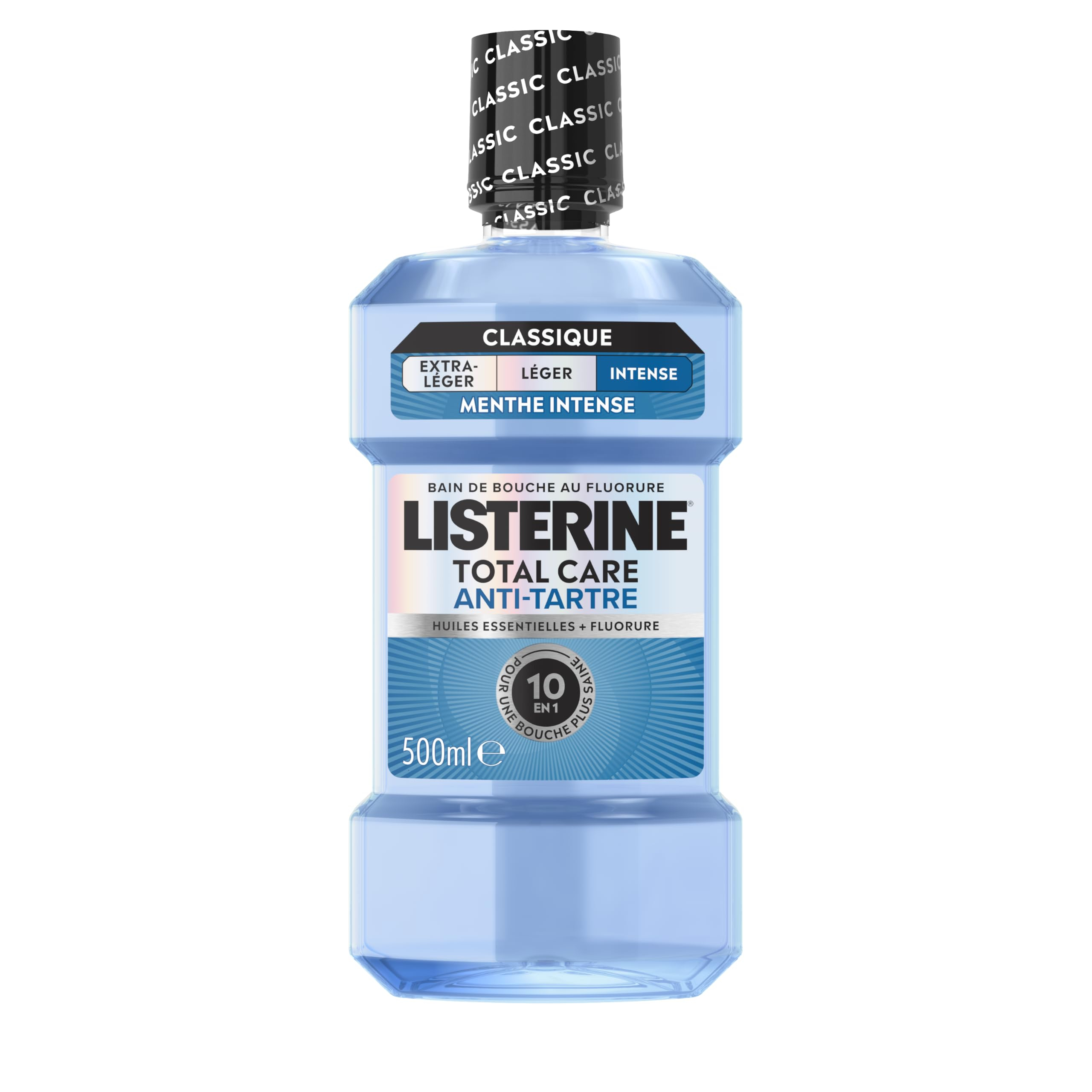 Bain de Bouche Listerine Total Care Anti-Tartre Goût Intense 500 ml