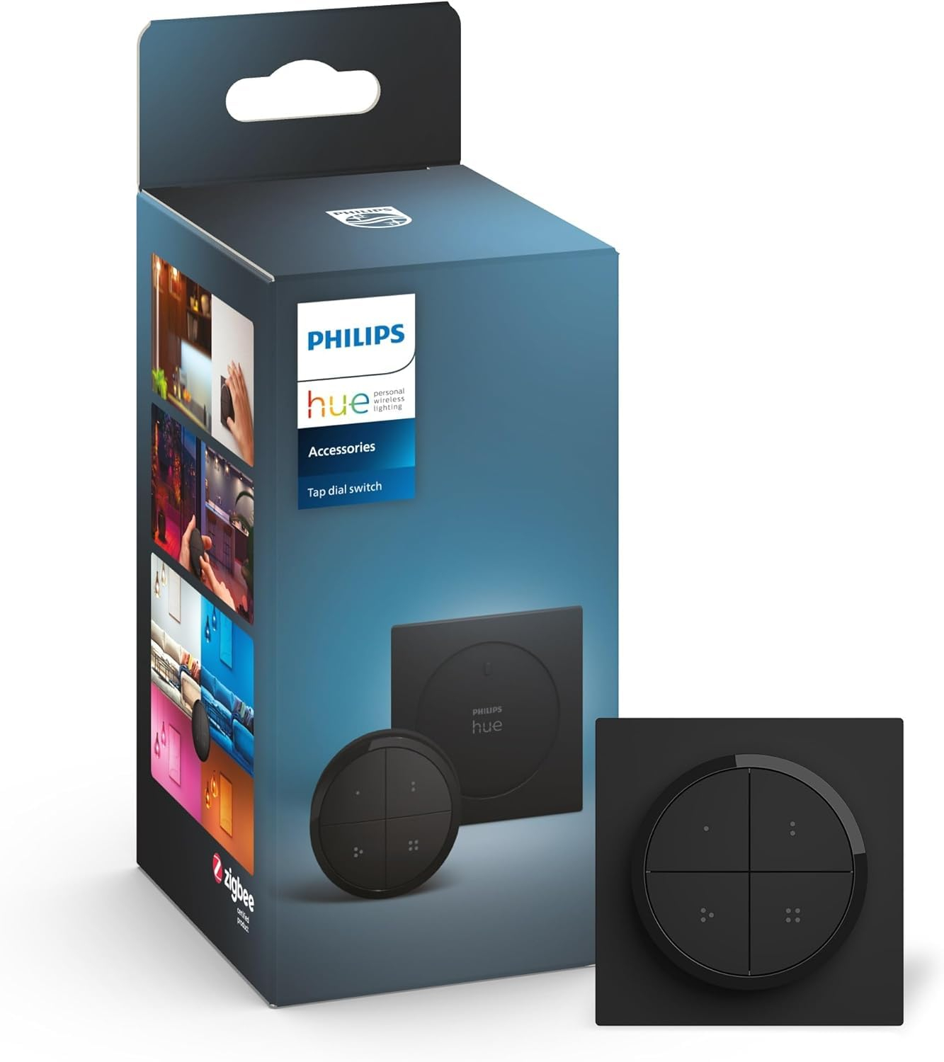 Bouton Télécommande Philips Hue Tap Dial Switch - Noir & Blanc