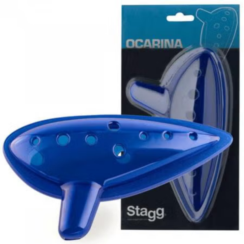 Ocarina Stagg OCA-PL BL - Bleu