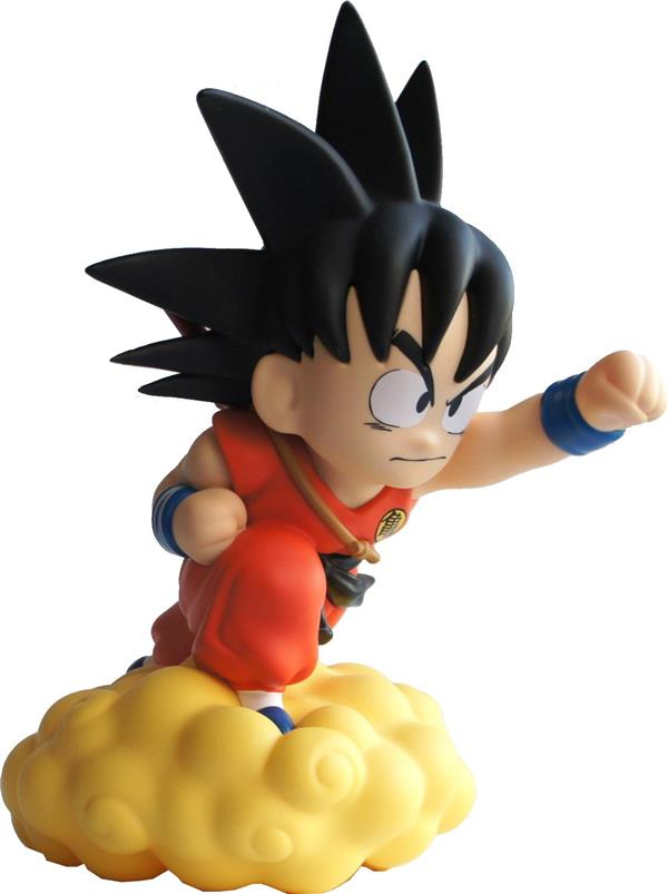 Tirelire Plastoy Dragon Ball San Goku sur le Nuage Nimbus PLA80108 - 22 cm
