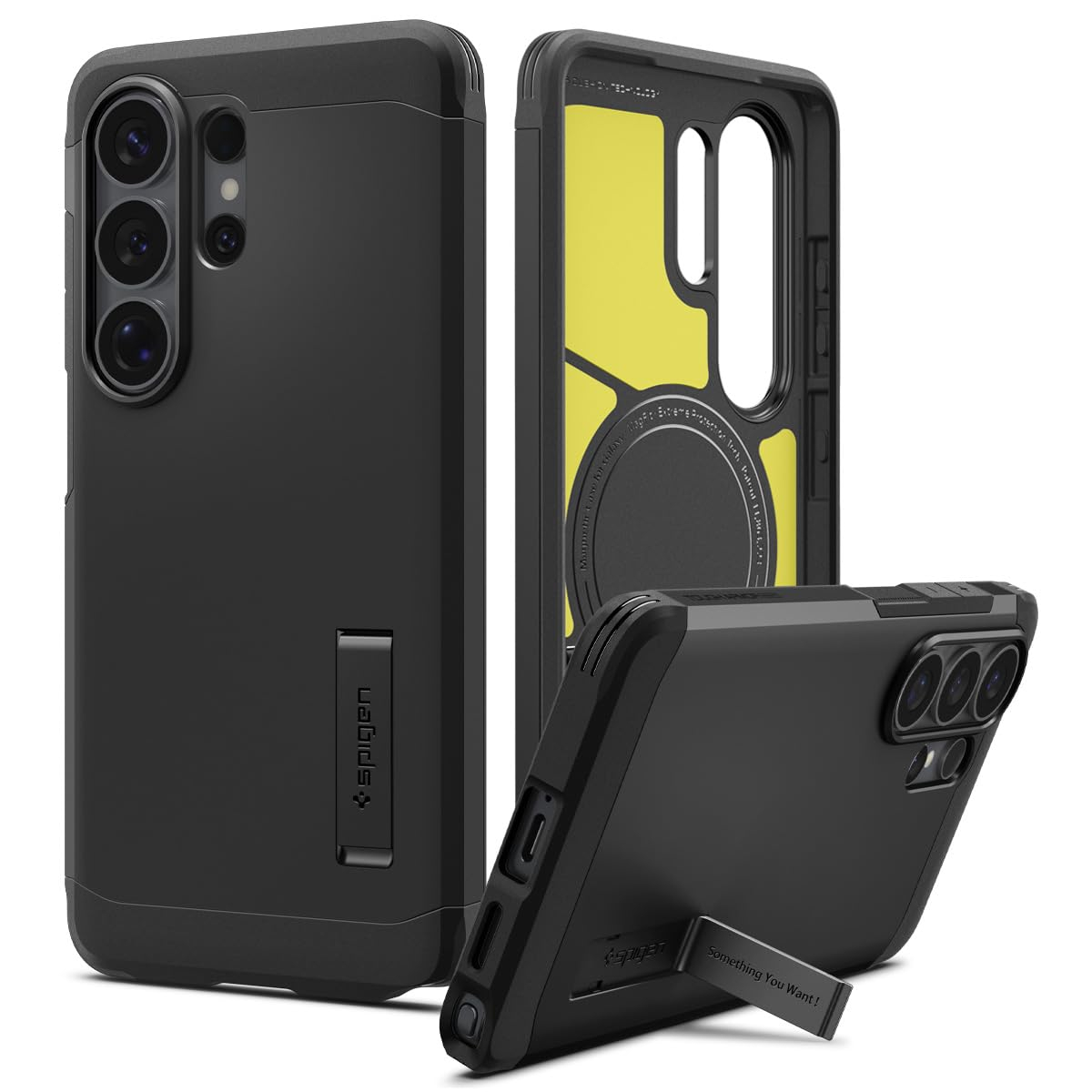 Coque Spigen Tough Armor MagFit Compatible avec Samsung Galaxy S26 Ultra - Gunmetal (Vendeur Tiers)