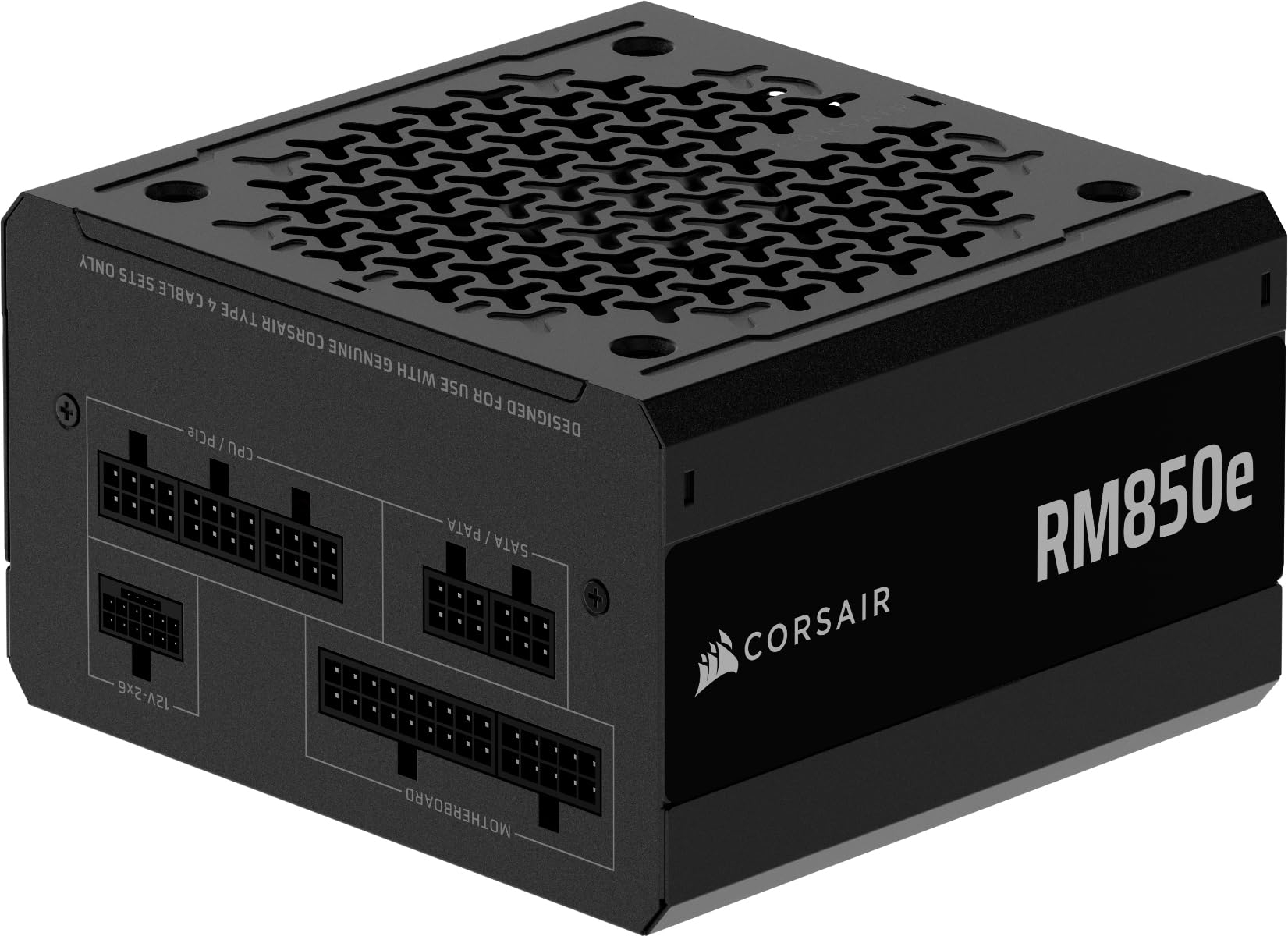 Occasion : Alimentation PC Corsair RM850e (2025) ATX full modulaire & câble 12V-2x6 - Compatible ATX 3.1 et PCIe 5.1
