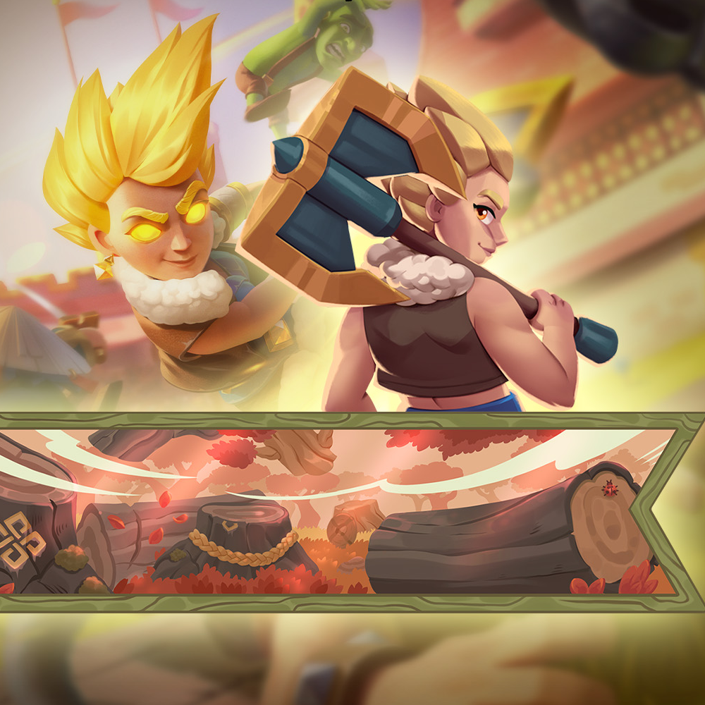 Bannière Hero Valkyrie offerte sur Clash Royale (Dématérialisé)