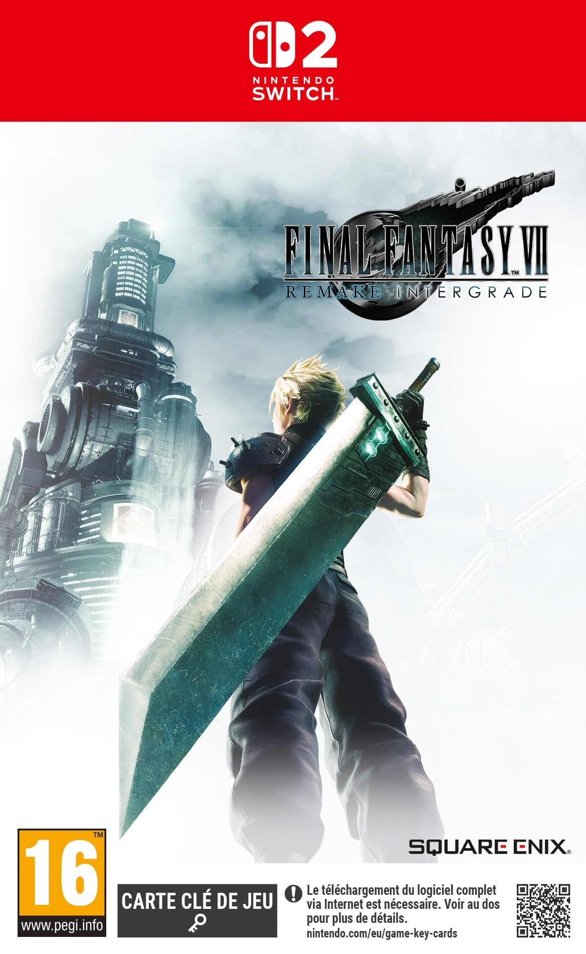 Final Fantasy Vii Remake Intergrade sur Nintendo Switch 2