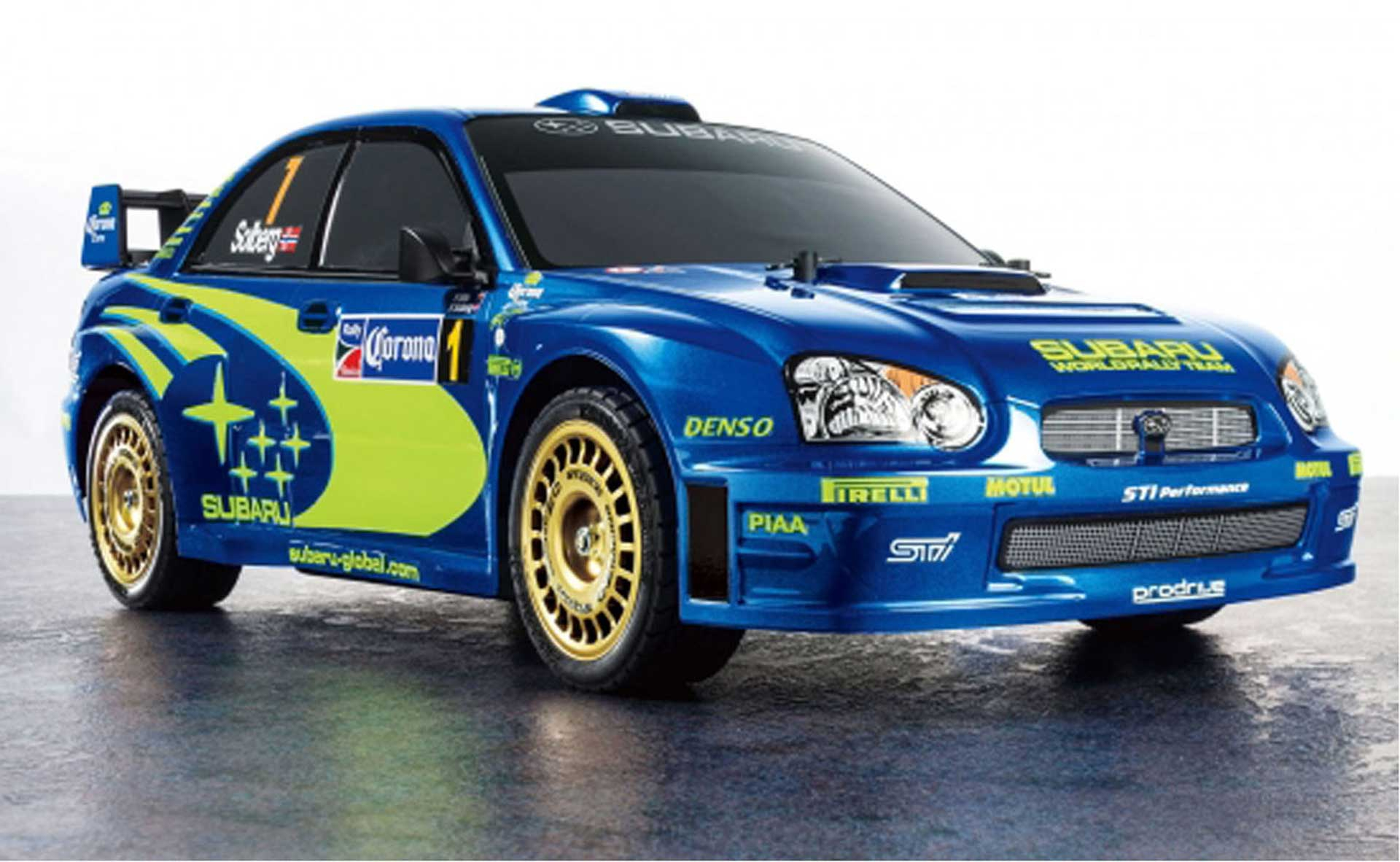 Voiture miniature RC Tamiya Subaru Impreza WRX 2004 TT-01E - 1/10 4WD kit à monter, châssis TT-01E, drift/on-road