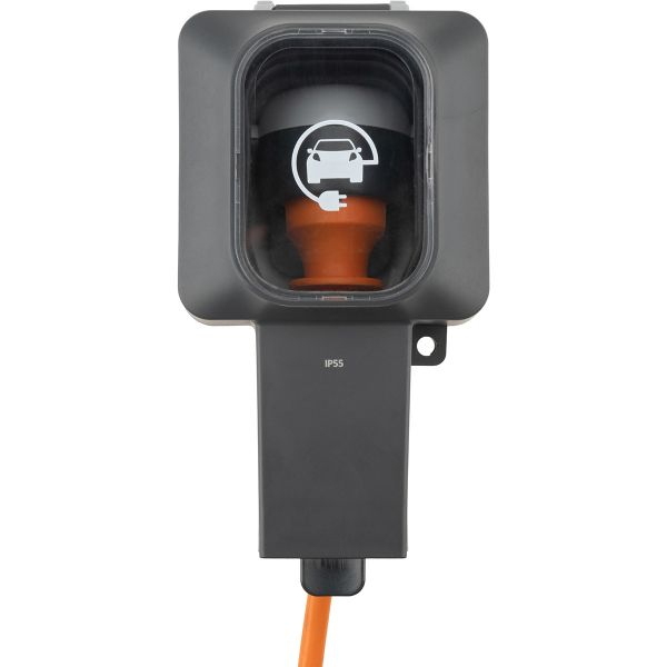 Prise renforcée ProTec Easy Charge 790198 - 3,6 kW, IP55, pivotante 90°, 16A, étanche extérieur