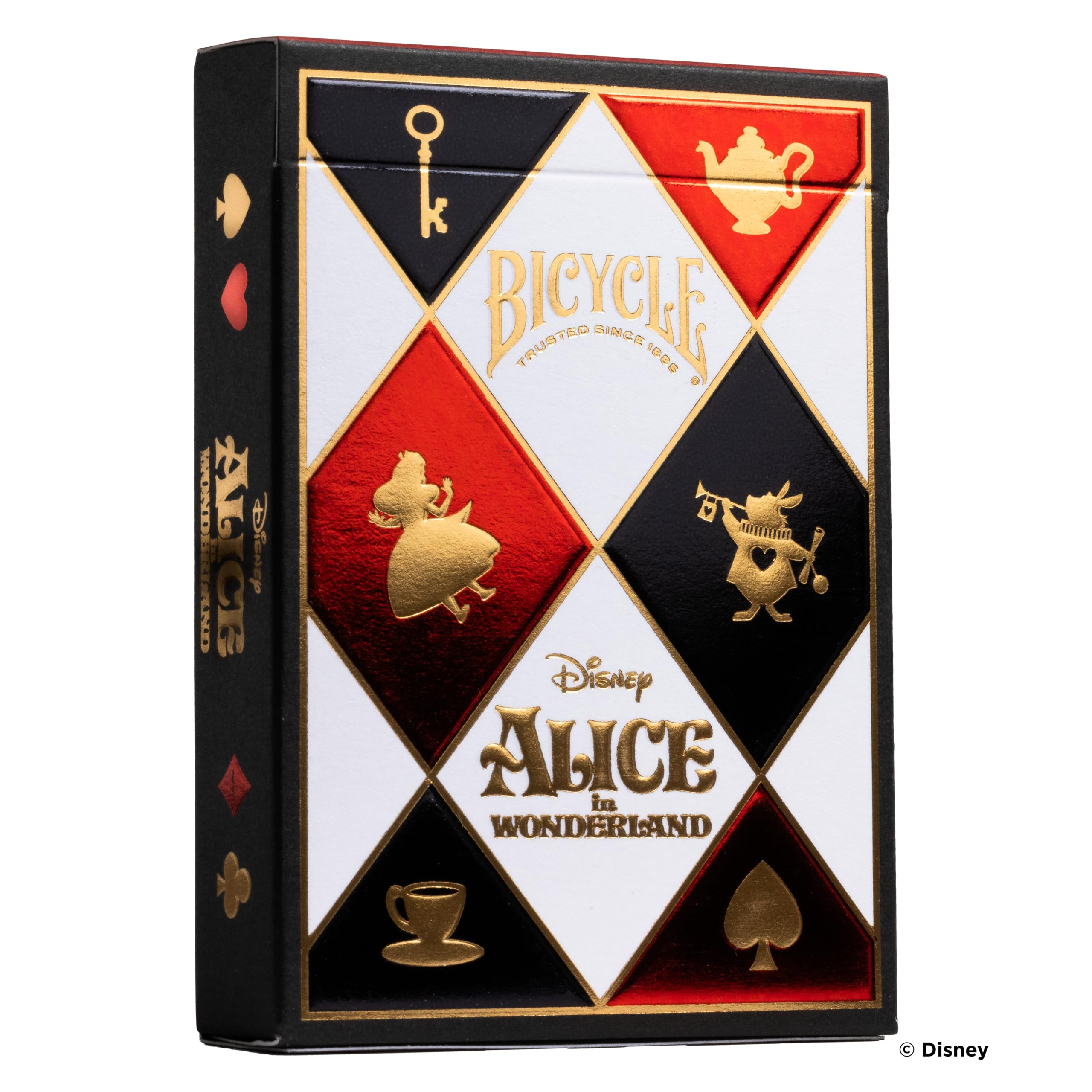 Jeu de 54 Cartes à Jouer Bicycle Alice au Pays des Merveilles