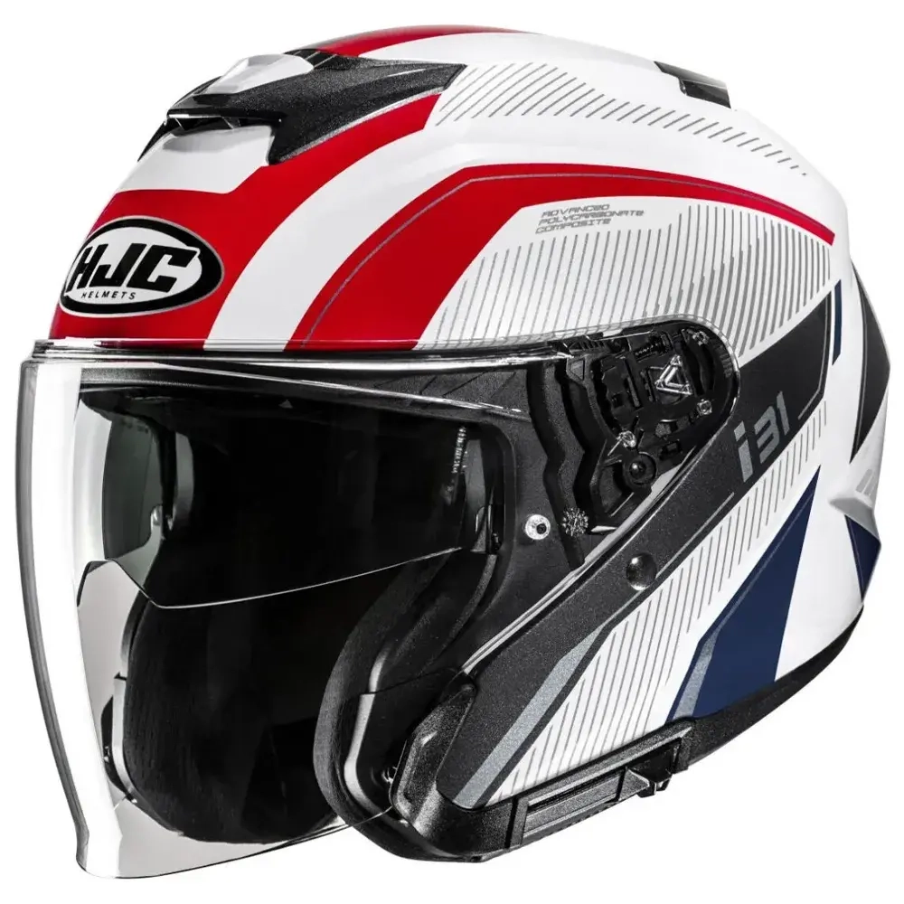 Casque Moto Jet Hjc i31 Reno MC21 - Plusieurs coloris, Du XS au 2XL