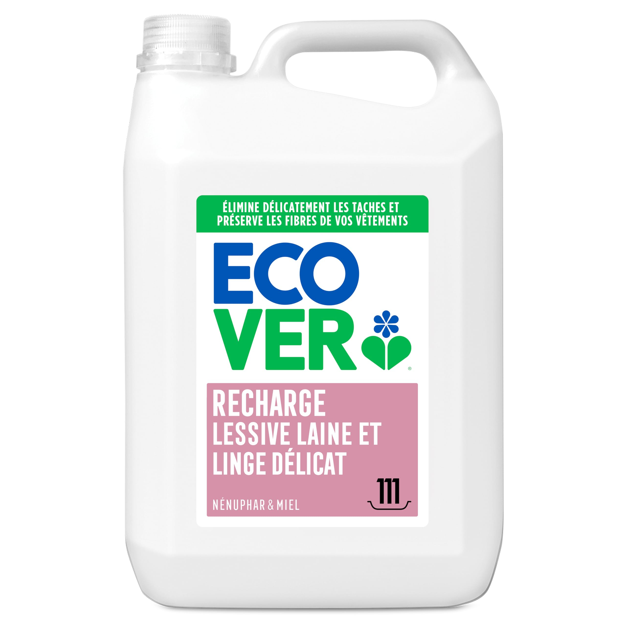 Lessive Ecover 5L - Laine & Délicat Nénuphar/Miel (via Prévoyez et Économisez)