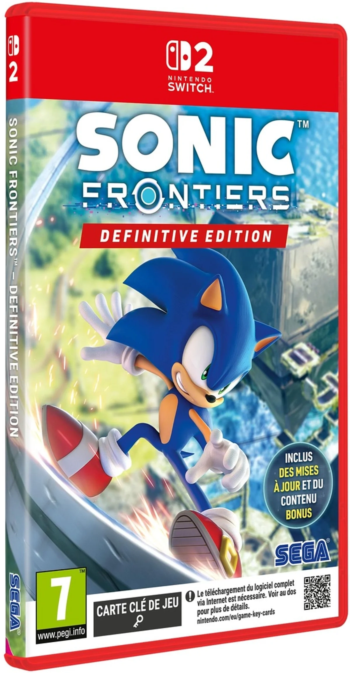 Sonic : Frontiers - Definitive Edition sur Nintendo Switch 2