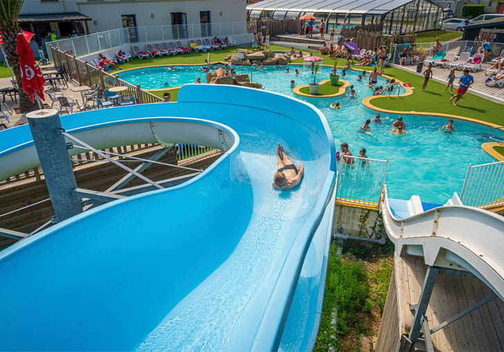 Séjour 4J/3N en Bretagne pour 4 personnes - Camping Ker Yaoulet 4* à 300 m de la plage + Espace aquatique + Piscine chauffée (32€/pers)