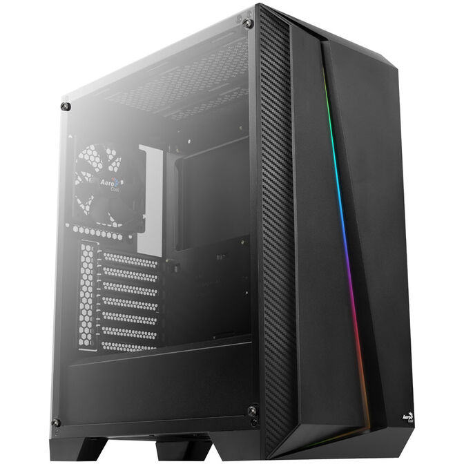 Boîtier PC Aerocool Cylon Pro - Tempered Glass, Mid Tower, Black