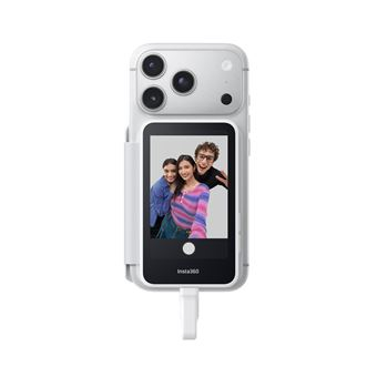 Écran selfie Insta360 Snap - Plug & Play, Écran tactile, Fixation Magnétique, Gris clair