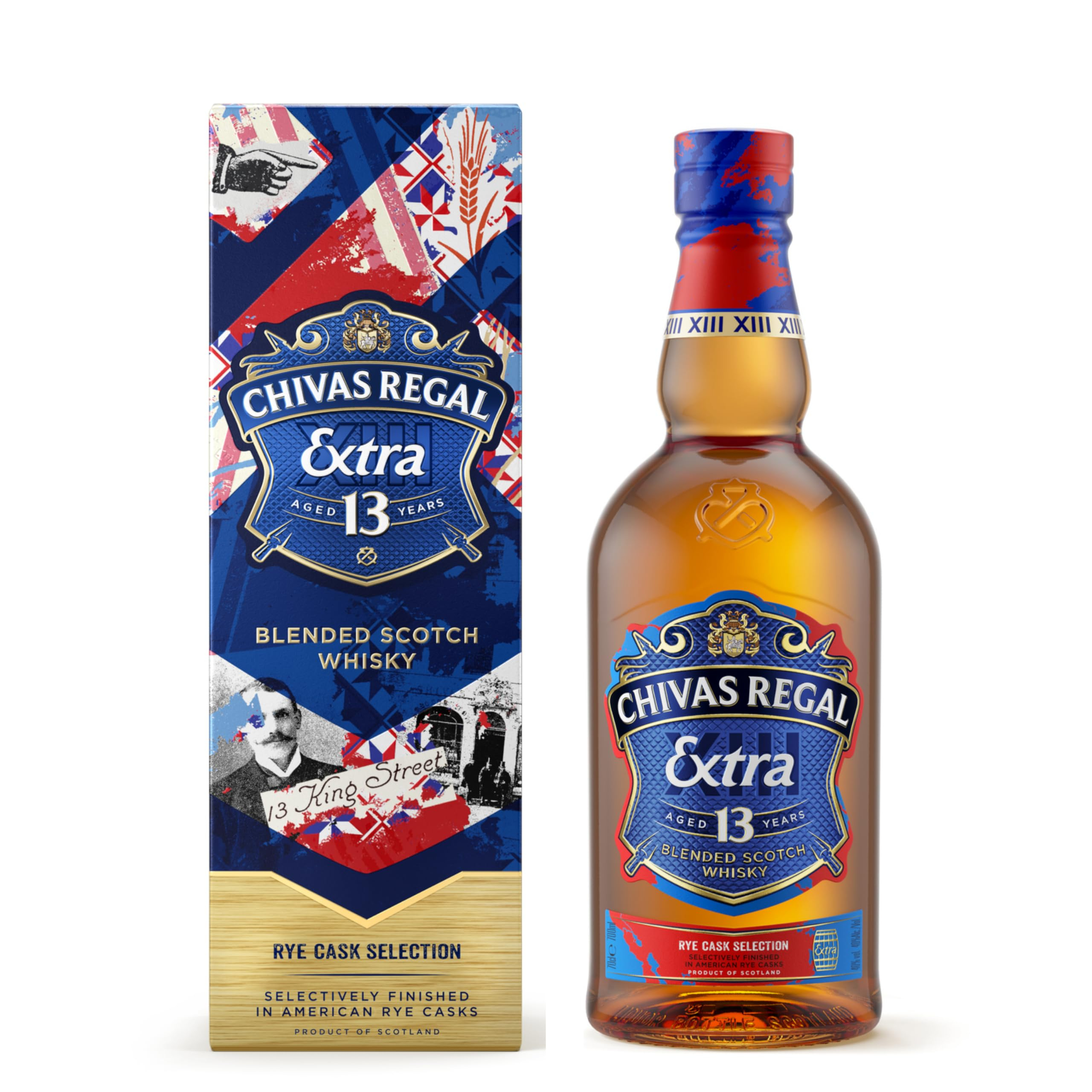 Whisky Chivas Regal 13 ans Extra American Rye - 70cl