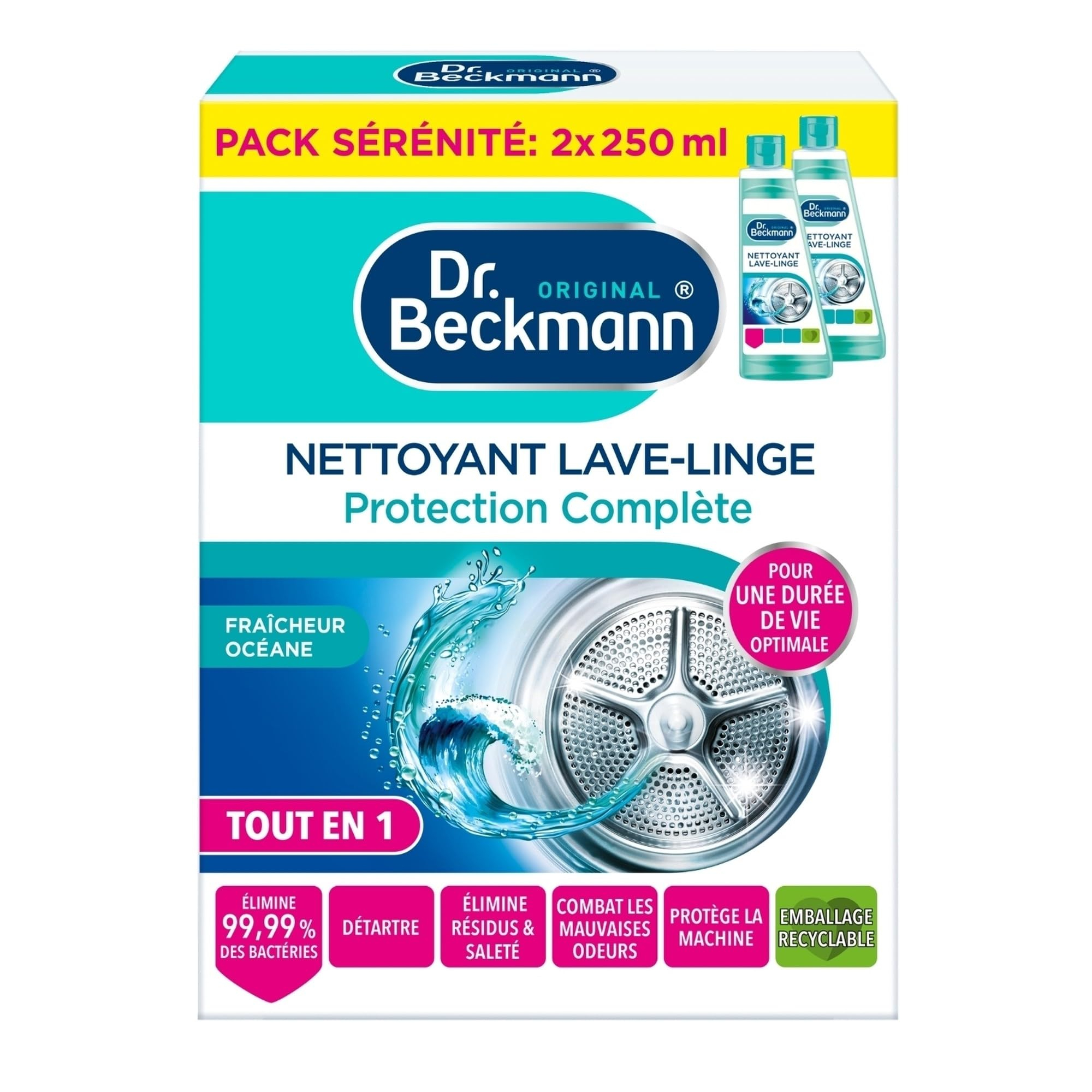 Nettoyant Lave-Linge Dr. Beckmann - Blanchisserie, Lot X2