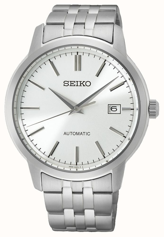 Montre automatique Seiko SRPH85K1 - Cadran argenté (firstclasswatches.com)