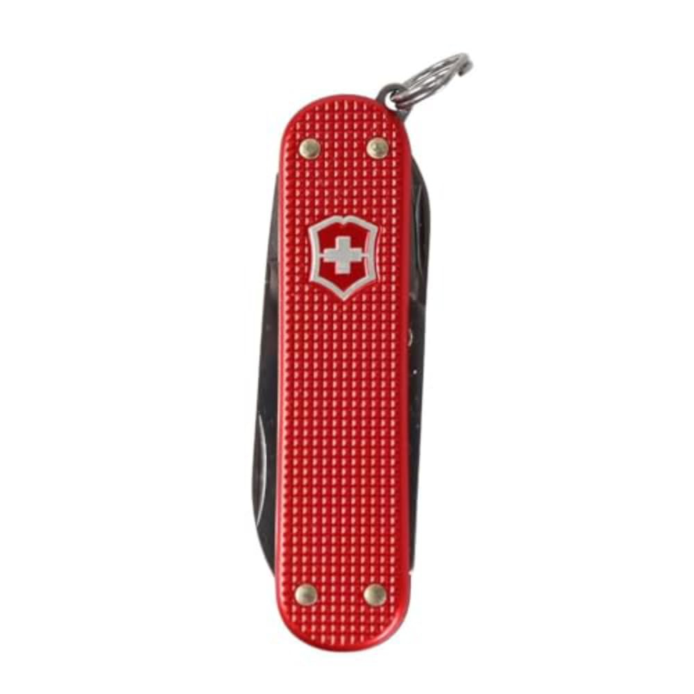 Couteau de Poche Suisse Victorinox Classic SD Alox - Multifonction, Léger, 5 Fonctions, Petite lame, Lime à ongles, Tournevis 2,5 mm