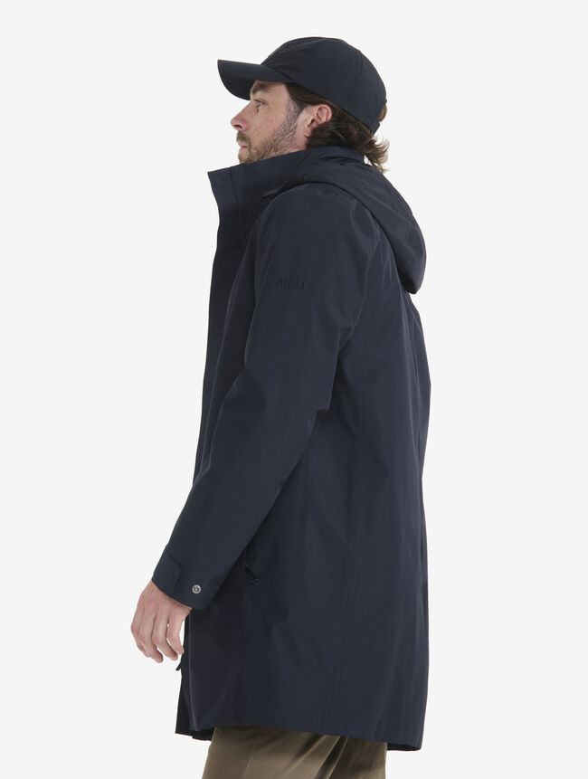 Parka longue Aigle Gore-Tex Noir - Taille M