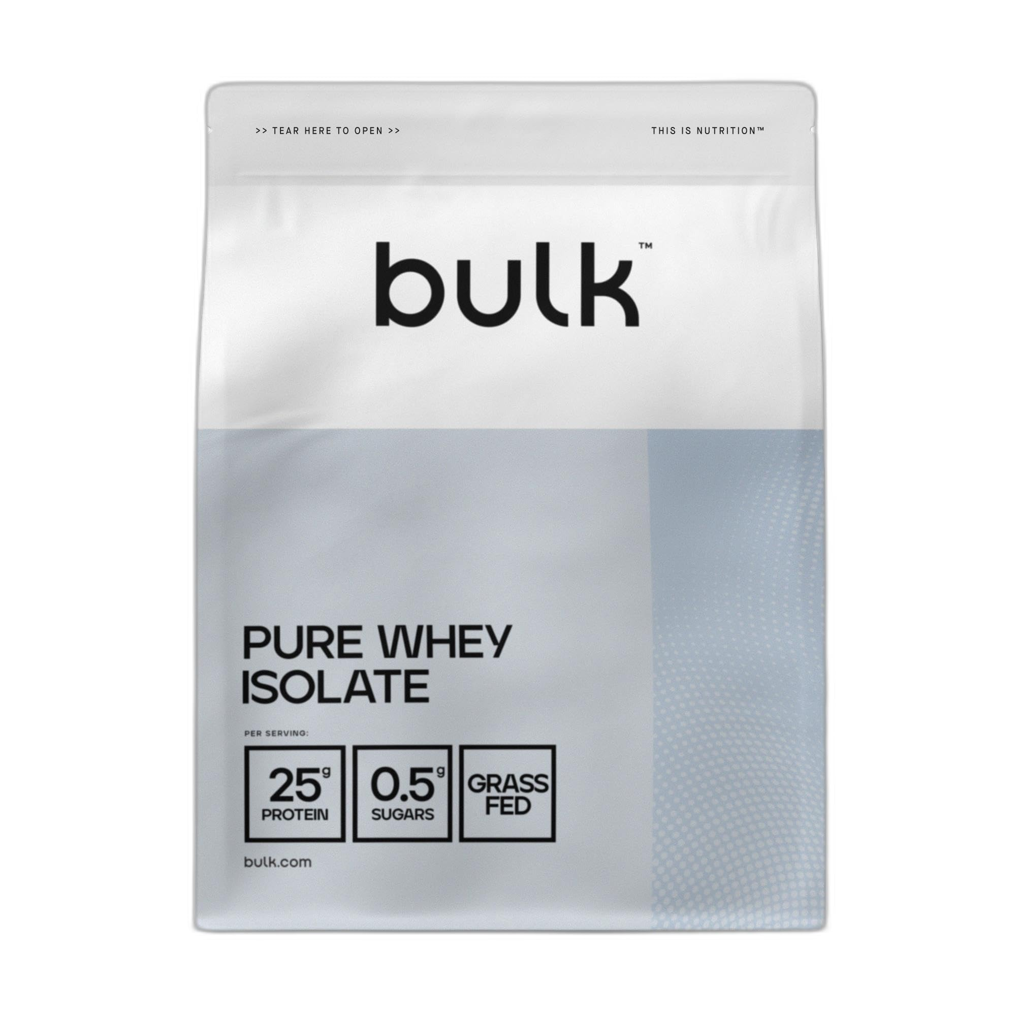 Whey Isolate Bulk Pure, Fraise, 1kg