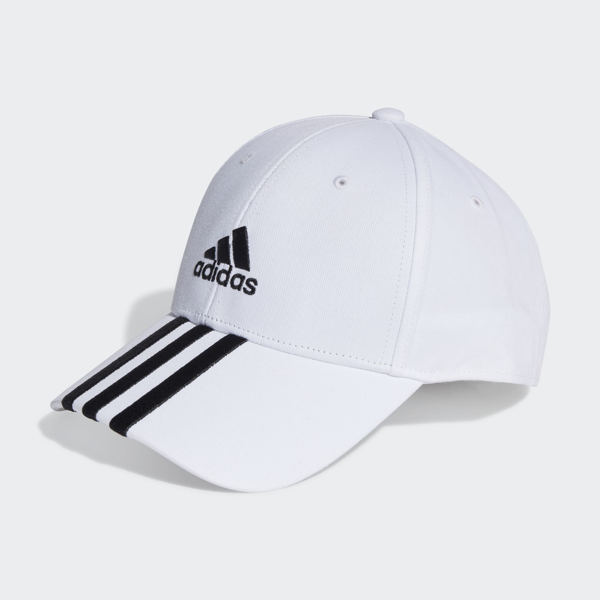 Casquette de Baseball Adidas Sergé Coton 3 Bandes - Tailles S/M ou M/L (9,10€ Via The Corner)