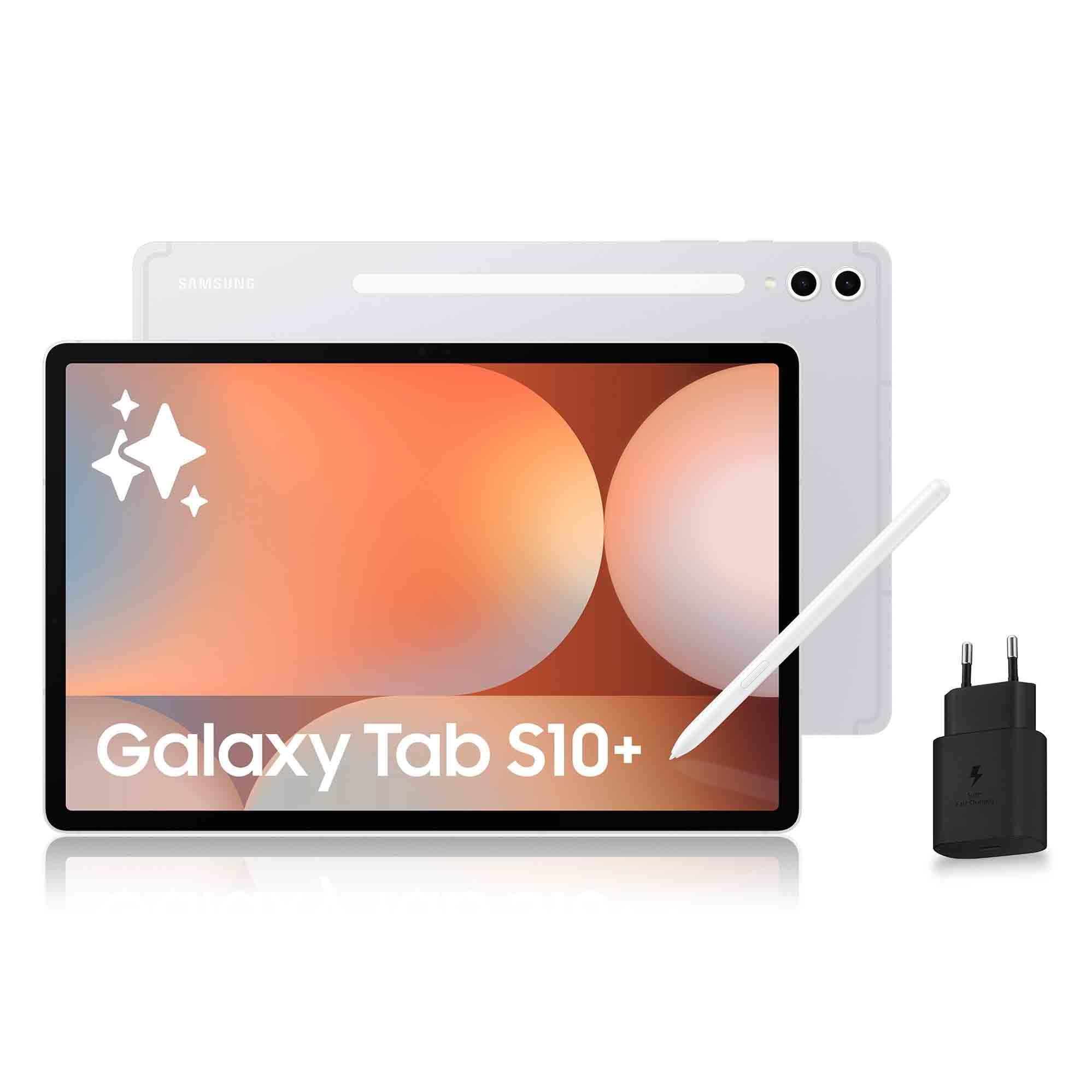 Tablette 12,6'' Samsung Galaxy Tab S10+ - 256 Go, S Pen + Chargeur Secteur Rapide 25W Inclus, Version FR