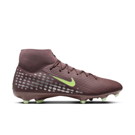 Chaussures de football Nike Air Zoom Mercurial Superlfy 10 Academy Mbappé FG/MG - marron vert, Tailles 42 1/2 au 45 1/2