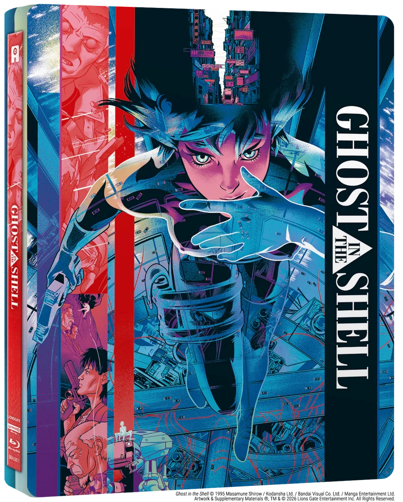 Combo 4K UHD/Blu-ray Ghost in the Shell - Édition SteelBook, 30ème Anniversaire