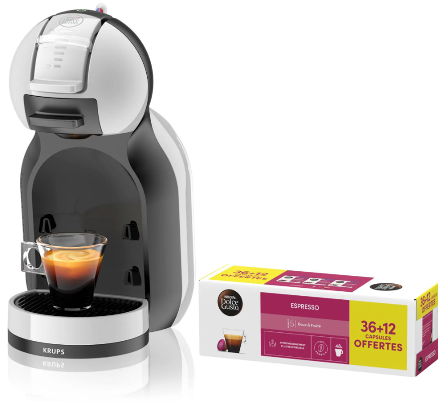 Machine expresso Krups Nescafé Dolce Gusto YY5832FD, Arrêt automatique (sélection de magasins)
