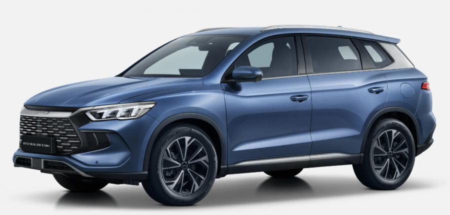 SUV BYD Sealion 5 Design 1.5 DM-i - Hybride 212 ch, boîte automatique, caméra 360°, régulateur adaptatif (malus 1224€ inclus)