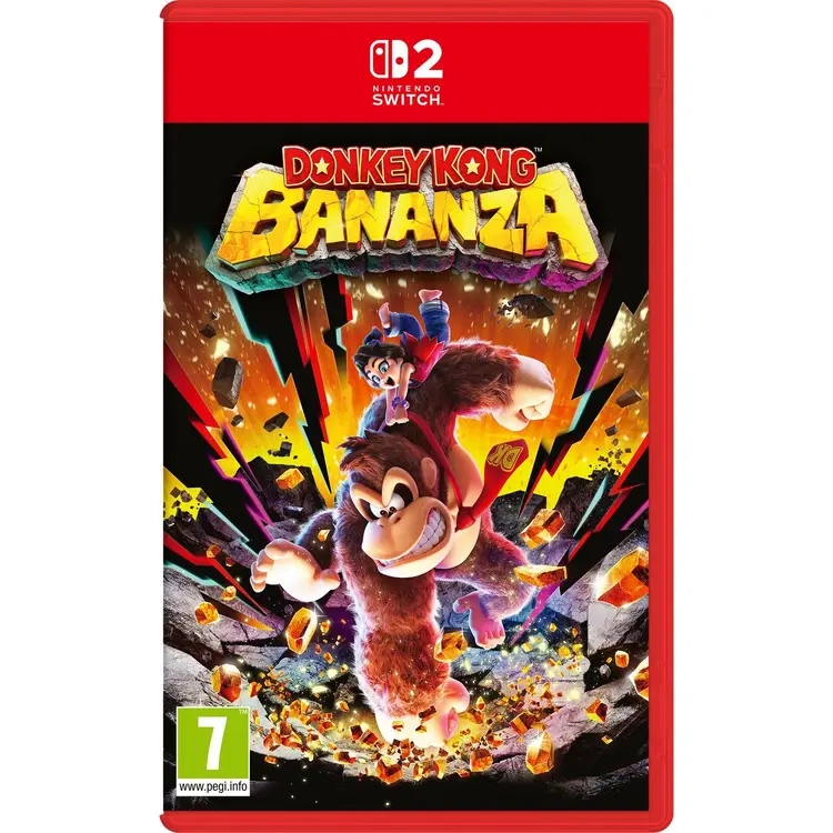 Sélection de Jeux Nintendo Switch 2 en Promotion - Ex : Donkey Kong Bananza (Via 30€ sur la Carte de Fidélité et retrait magasin)
