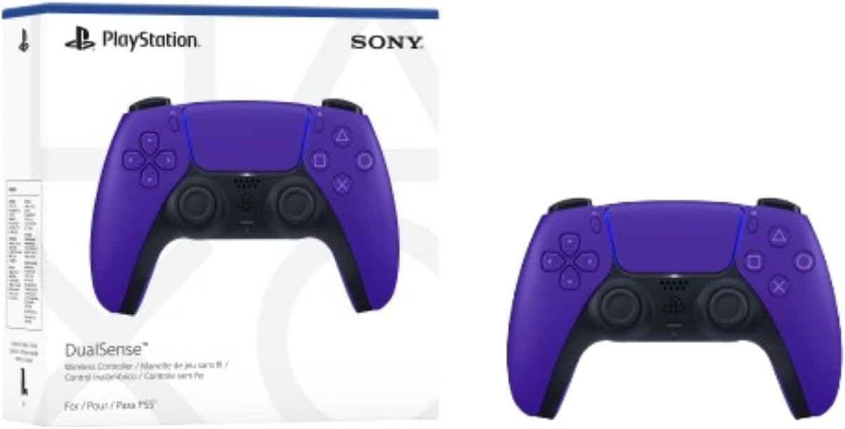 Manette sans fil Sony DualSense PS5 - Galactic Purple ou Grey Camouflage