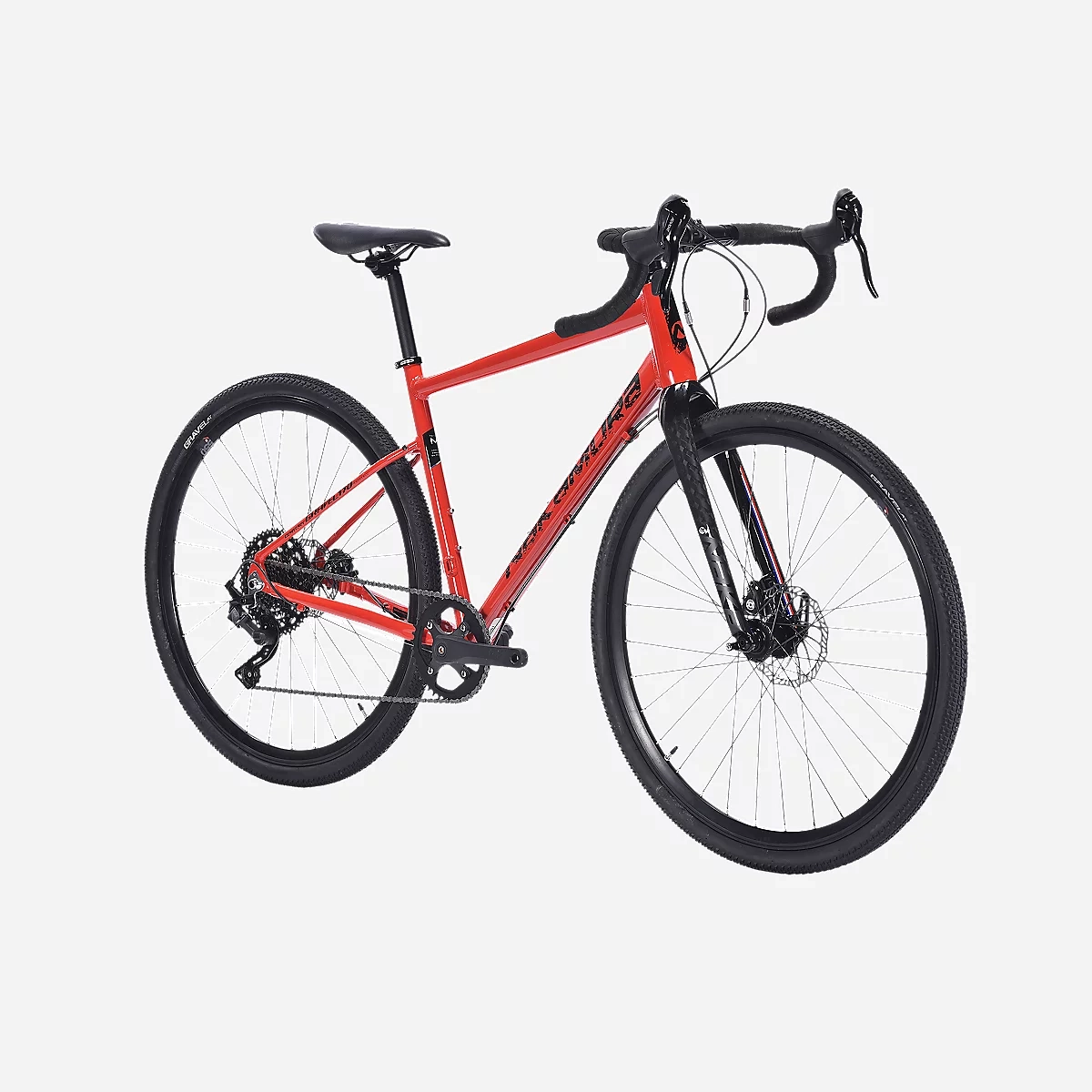 Vélo Gravel Nakamura Century 170 - Fourche Carbone, Mono-plateau 9v, Freins à disques - Taille S