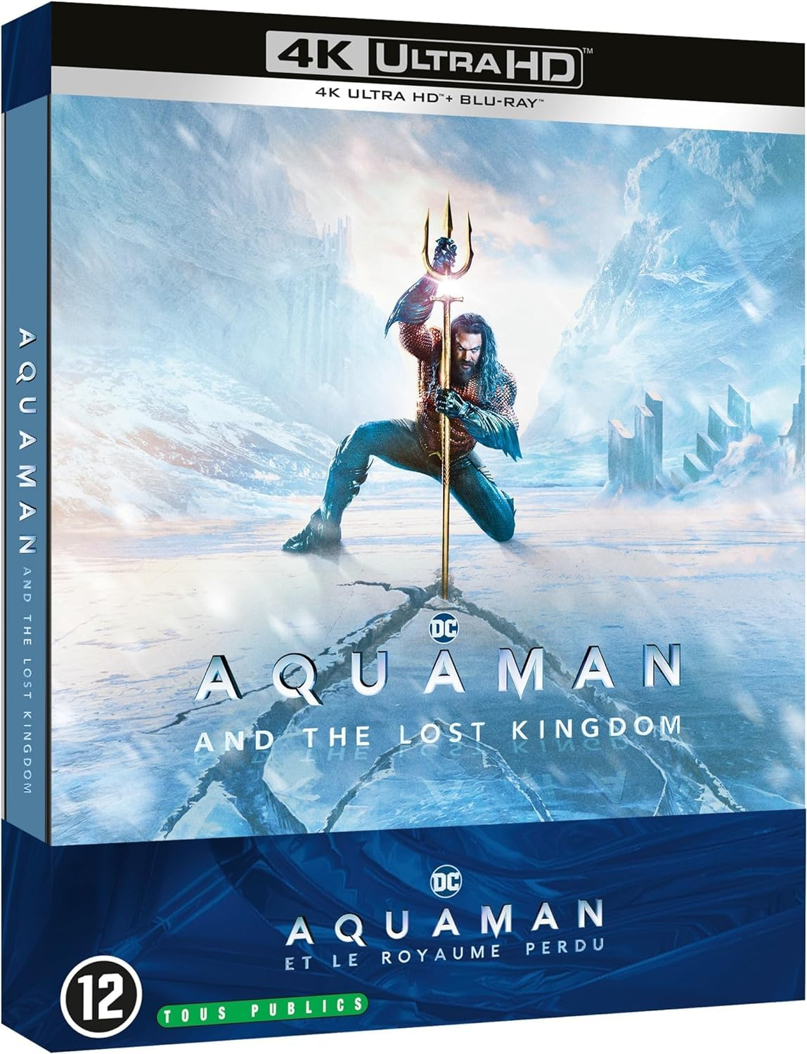 Blu-ray 4K SteelBook Aquaman and the lost Kingdom (+ Blu-ray)
