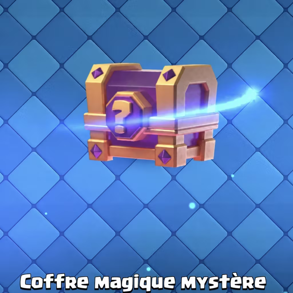 Coffre Magique Mystère offert sur Clash Royale (Dématérialisé)
