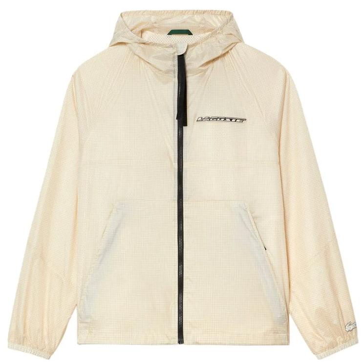 Veste Lacoste - Ecru & Noir, Tailles du S au XL