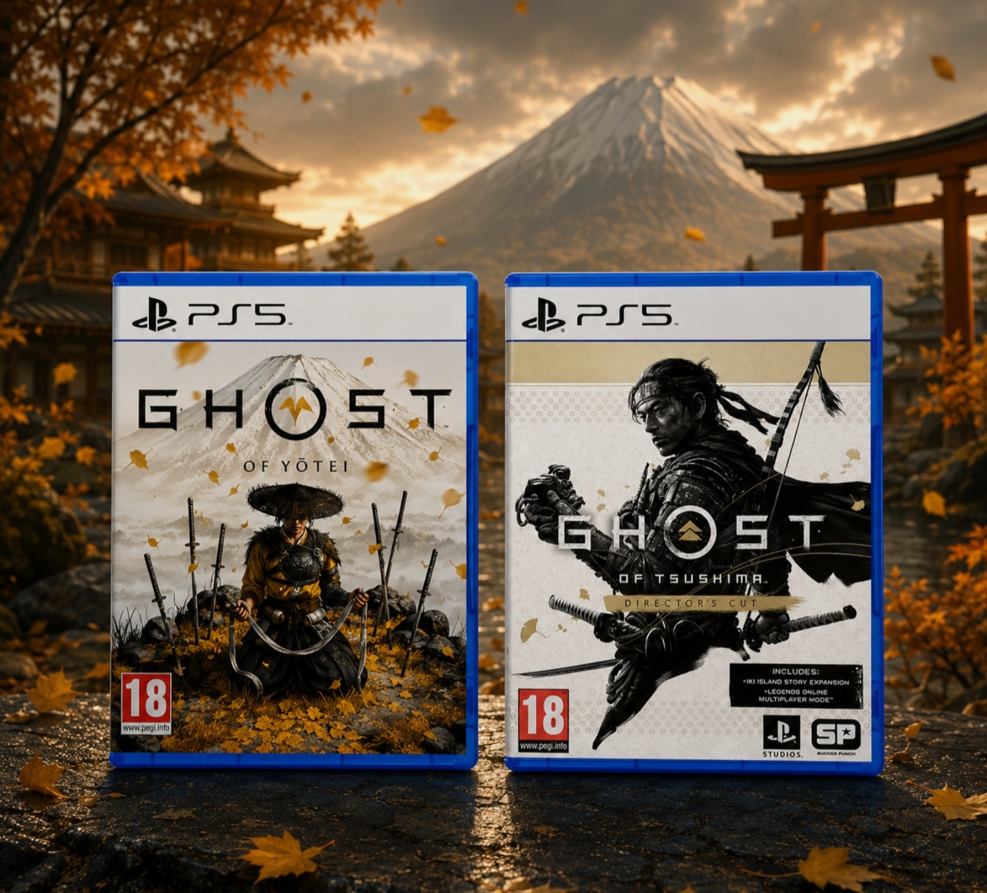 Ghost of Yōtei + Ghost of Tsushima sur PS5