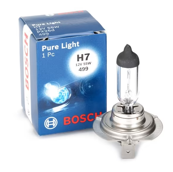 Lampe de phare Bosch Pure Light H7 12V 55W