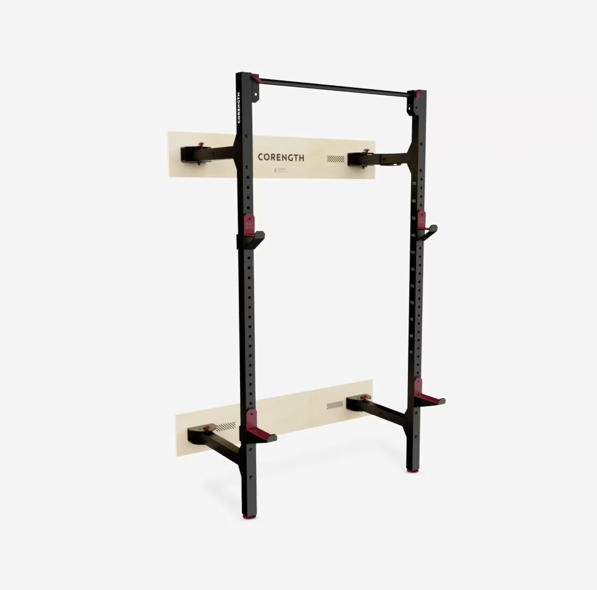 Rack mural de musculation pliable Domyos Wall Rack Fold