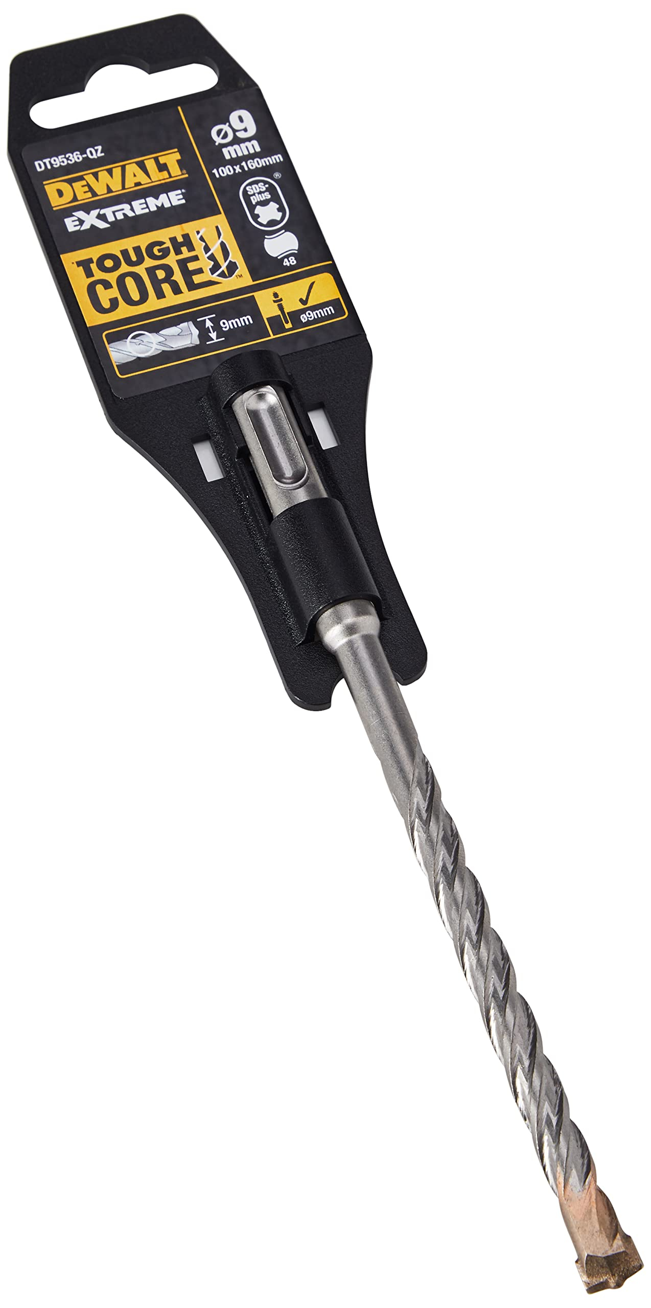 Foret Dewalt SDS-Plus Extreme 2 taillants 9 x 100 mm - DT9536-QZ