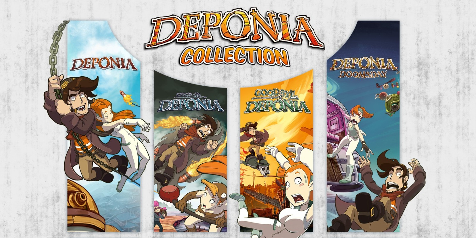 Deponia Collection sur Nintendo Switch (4 jeux - Dématérialisé)