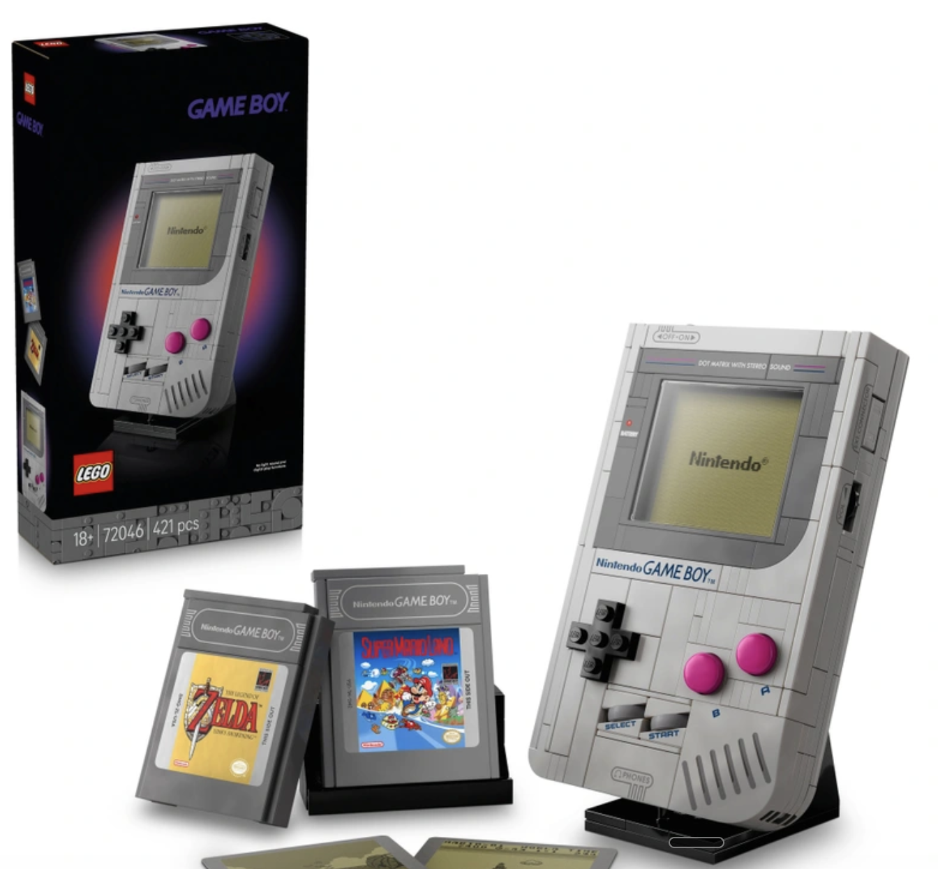 Jouet de construction Lego Super Mario Game Boy 72046