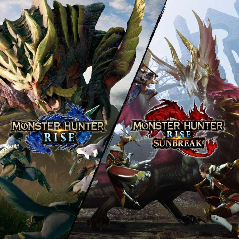 Monster Hunter Rise + Sunbreak sur Nintendo Switch (Monster Hunter Rise + Sunbreak Deluxe à 17,49€ - Dématérialisé)