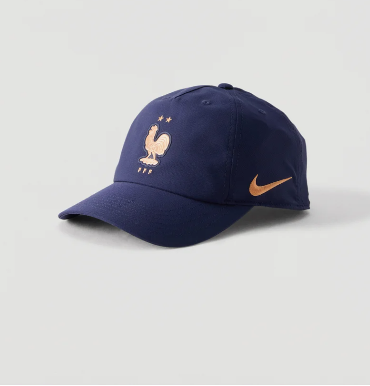 Casquette Nike Performance France Youth Clun Unisex - Bleu marine (taille unique)