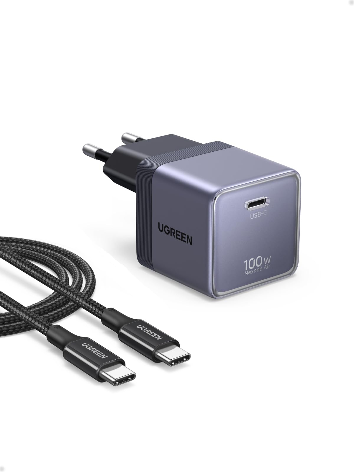 Chargeur rapide Ugreen Nexode Air 100W + câble 100W (Vendeur tiers)