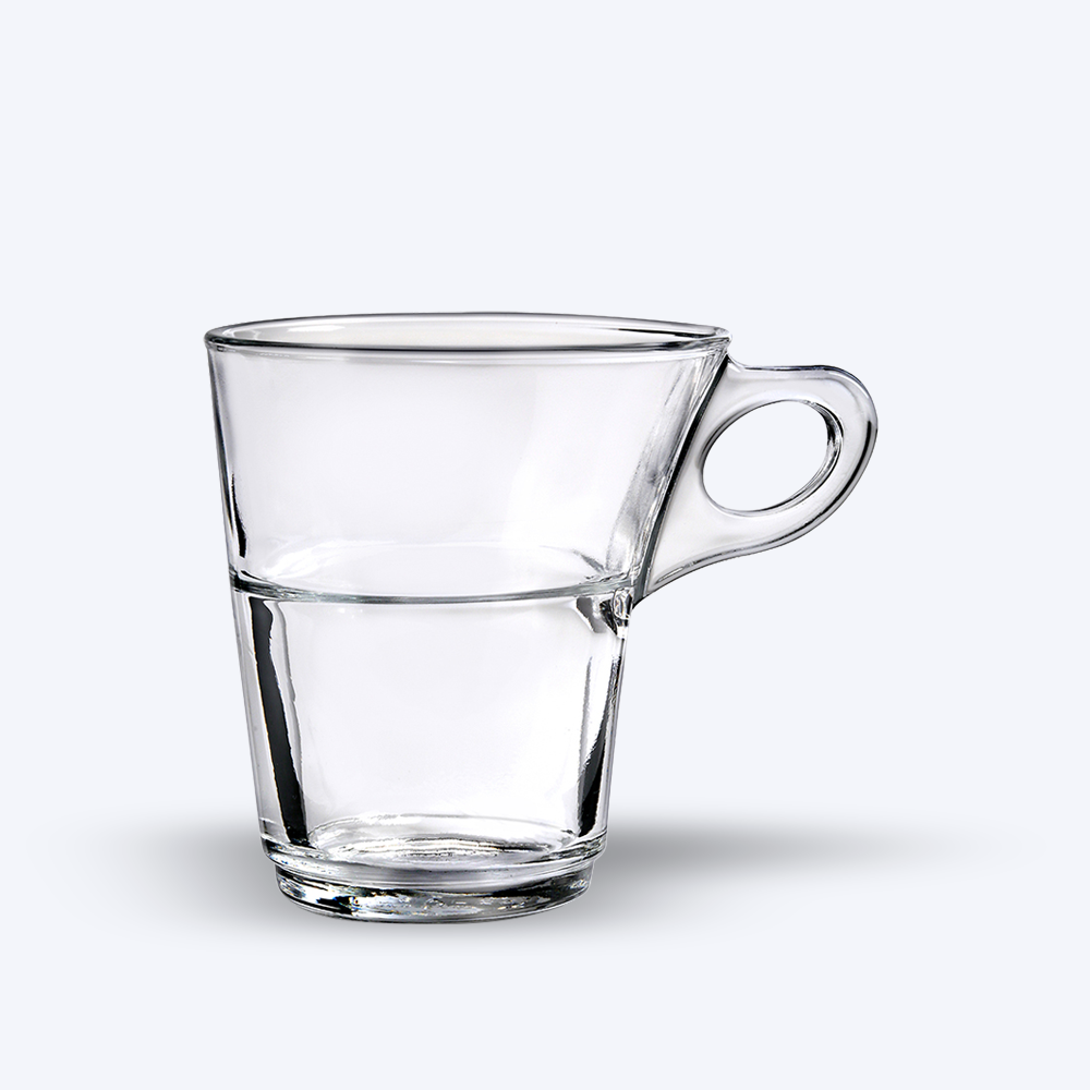 Lot de 6 Tasses Duralex en verre - 22cl