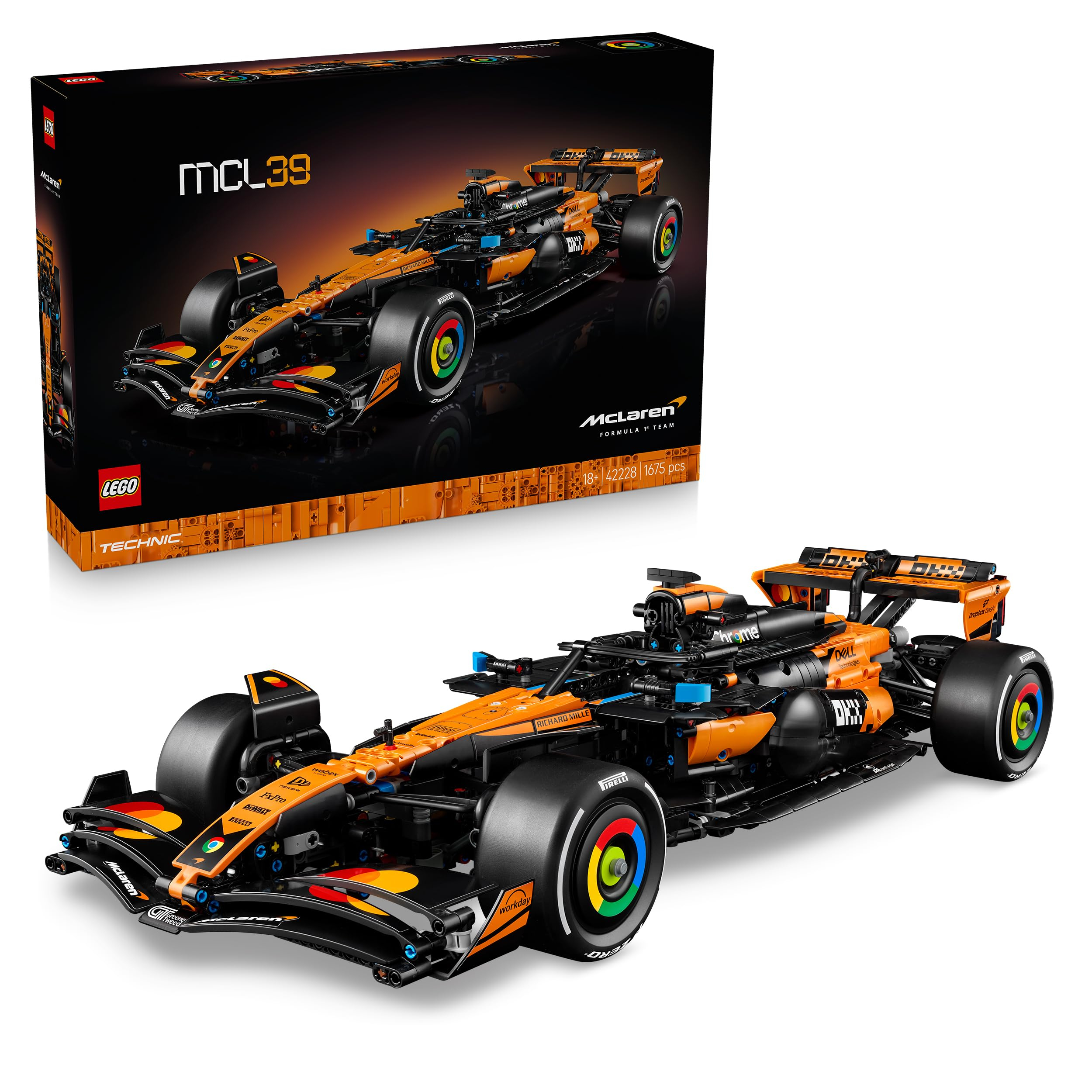 LEGO Technic 42228 - Voiture McLaren MCL39 F1
