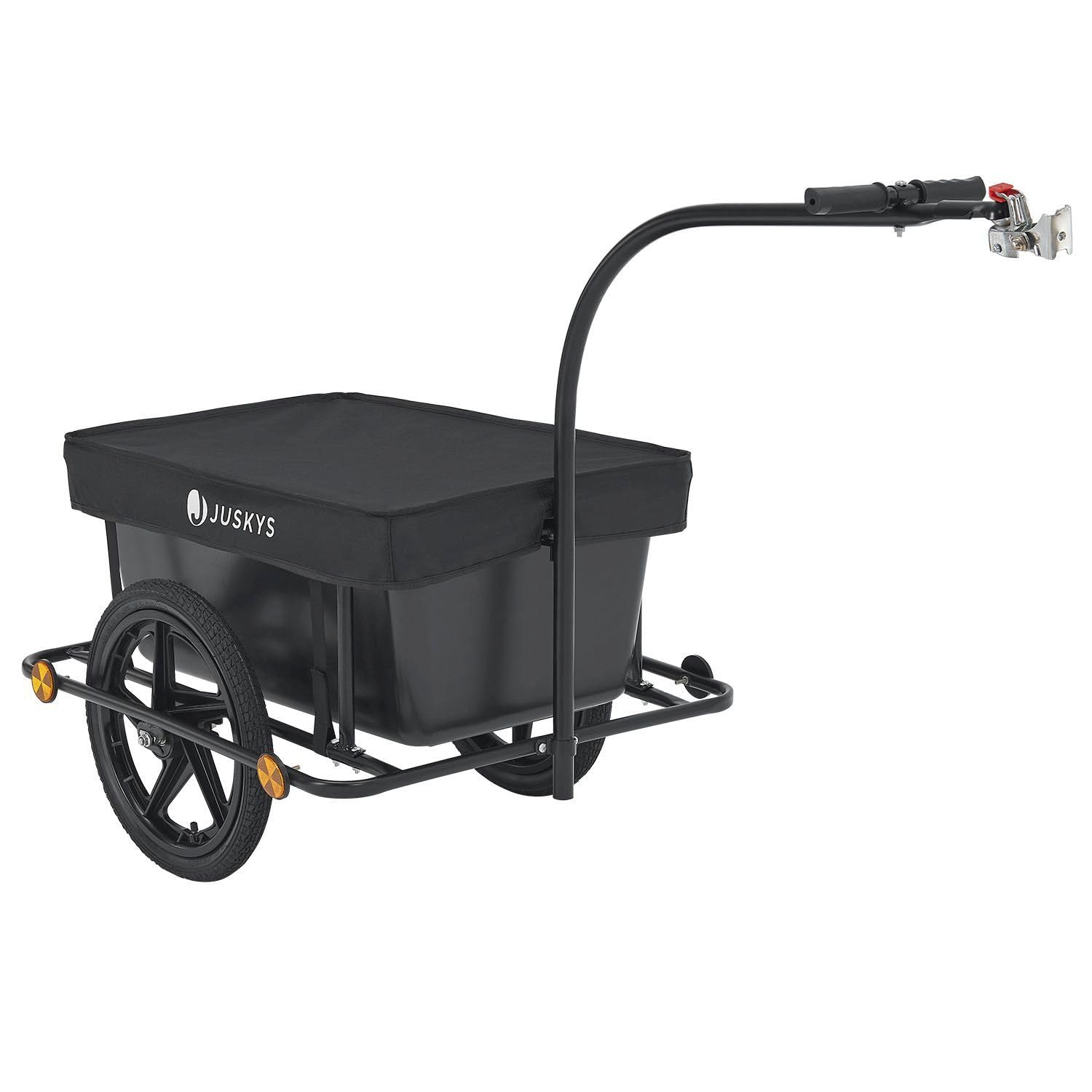 Remorque de bicyclette Juskys - 90L (Vendeur Tiers)